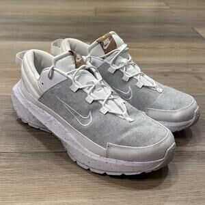 Nike Crater Remixa Gray White Canvas Sneakers Shoes Women’s 12 Tennis Shoes EUC